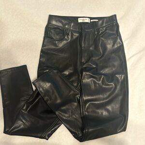 Abercrombie & Fitch leather pants